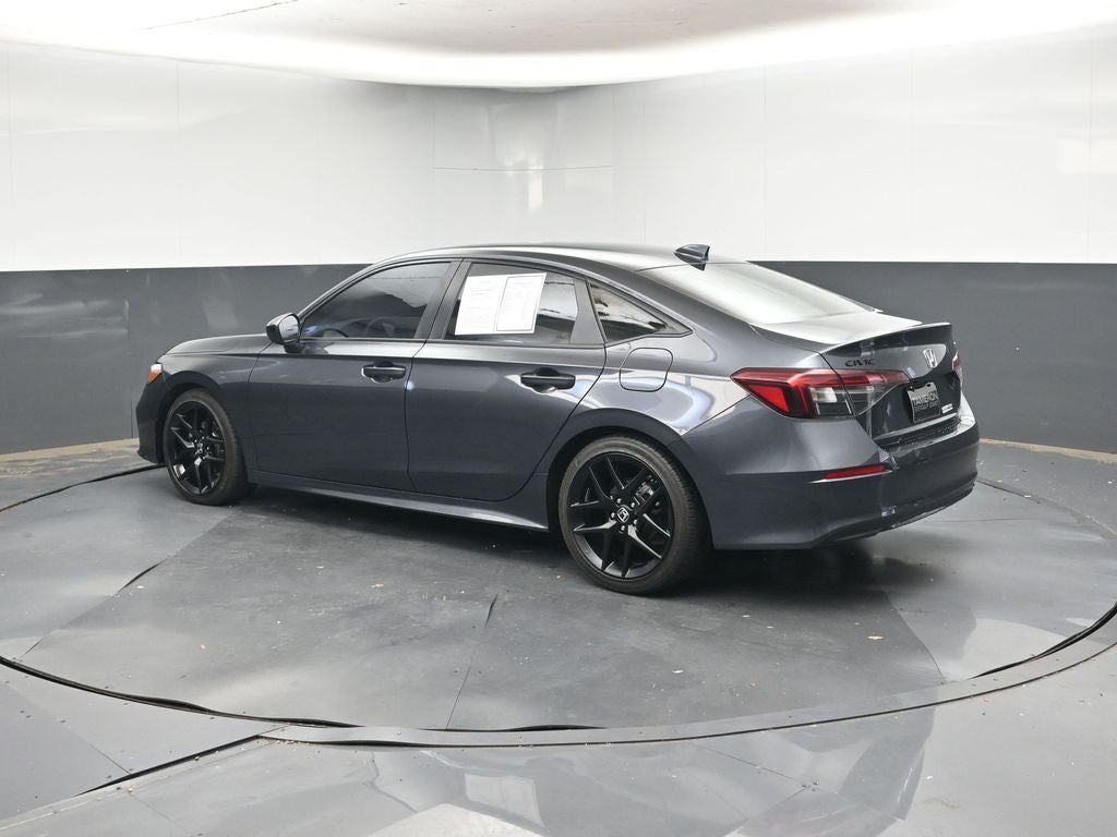 2026 Honda Civic — rear three-quarter view