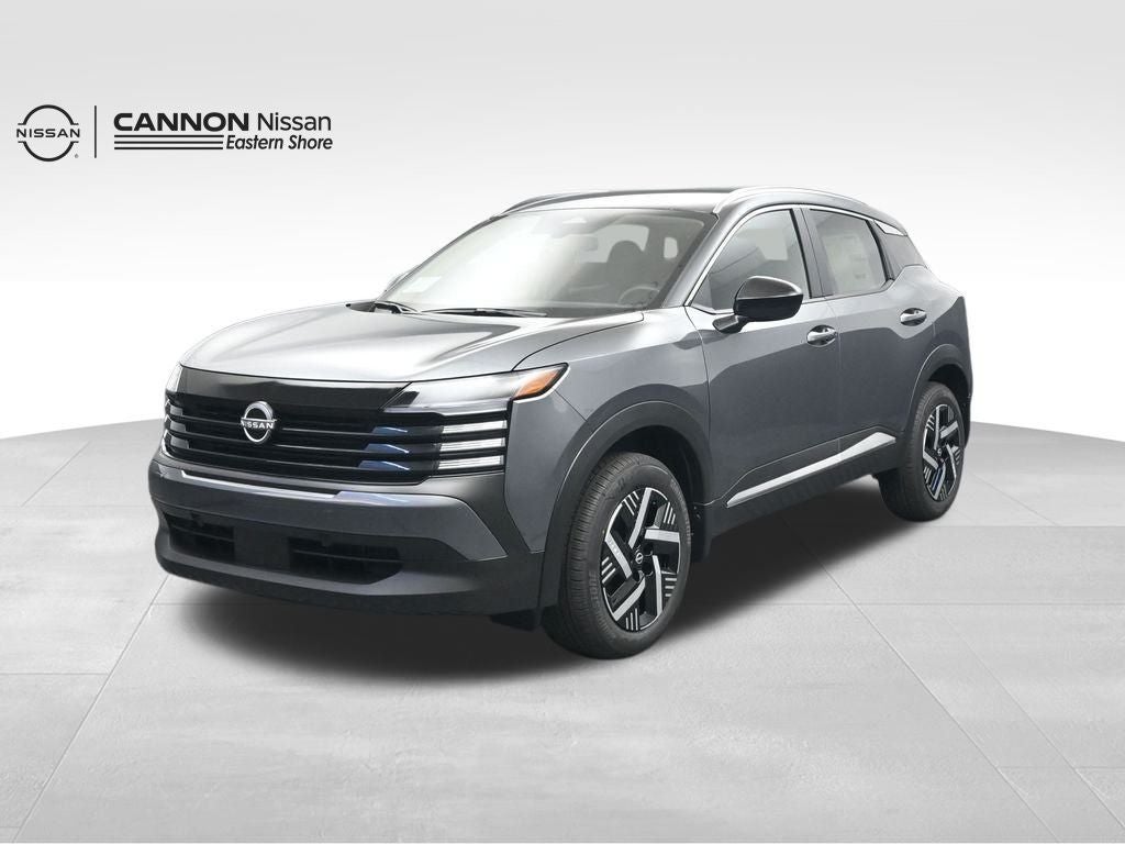 2026 Nissan Kicks SV in Gun Metallic — front three-quarter view