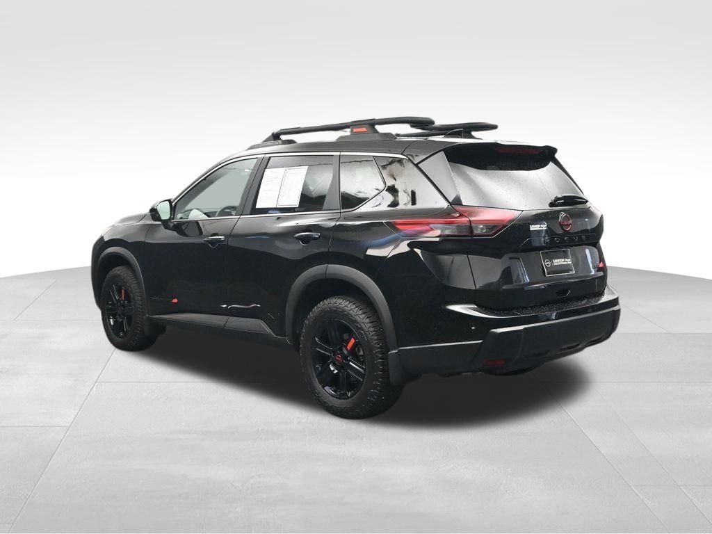 2025 Nissan Rogue — rear three-quarter view