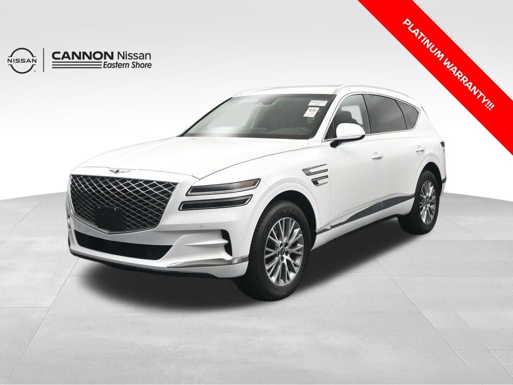 2024 Genesis GV80 2.5T in Uyuni White — front three-quarter view
